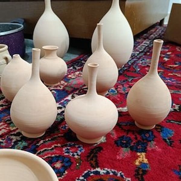 تصویر 1 از قیمت خرید سفال خام تزئینی زیبا + فروش ویژه